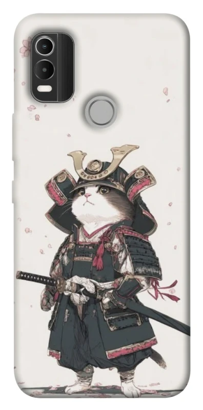 Чохол на Nokia C21 Plus Samurai Cat Warrior фото 1 з 1
