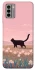 Чехол на Nokia G22 cat on a field фото 1 из 1