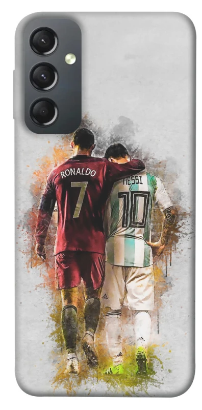 Чохол на Samsung Galaxy A24 4G Ronaldo та Messi фото 1 з 1