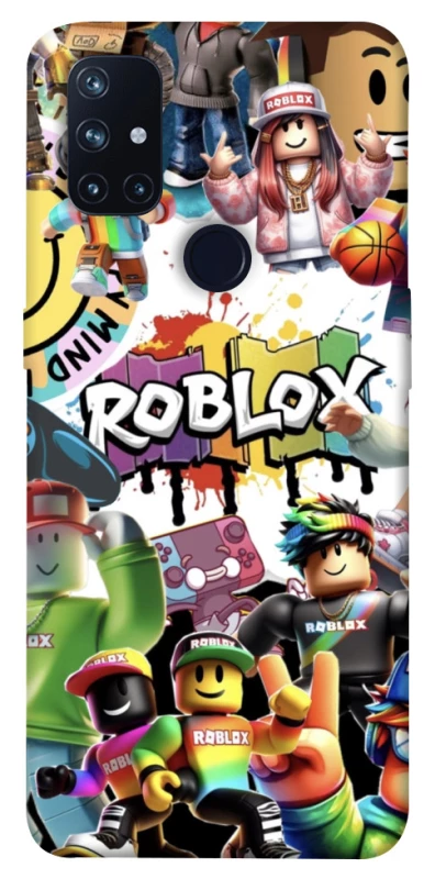 Чохол на OnePlus Nord N10 5G Roblox Characters Collage фото 1 з 1