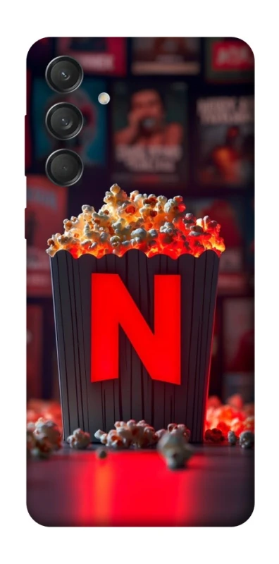 Чохол на Samsung Galaxy M55 Netflix and popcorn фото 1 з 1