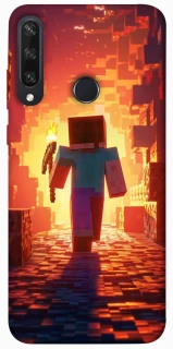 Чехол на Huawei Y6p Minecraft adventure фото 1 из 1