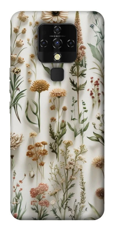 Чохол на TECNO Camon 16 SE Floral design ver.2 фото 1 з 1