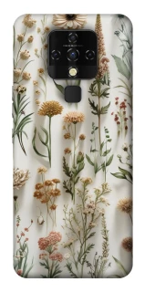 Чехол на TECNO Camon 16 SE Floral design ver.2 фото 1 из 1