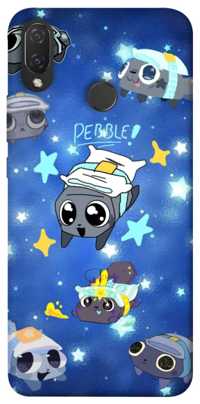 Чохол на Huawei P Smart+ (nova 3i) Pebble kitten stars фото 1 з 1