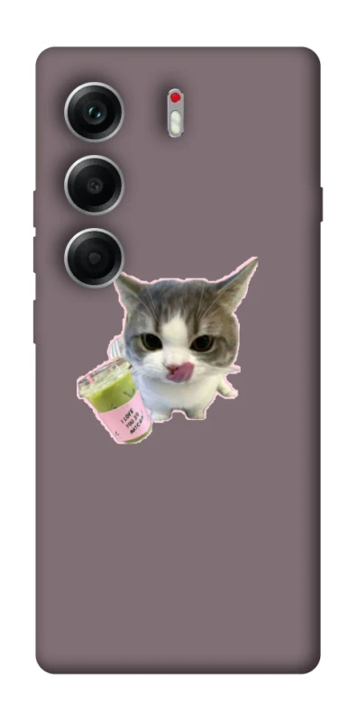 Чохол на Tecno Camon 40 cat matcha фото 1 з 1