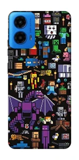 Чохол на Motorola Moto G45 Minecraft v5 фото 1 з 1