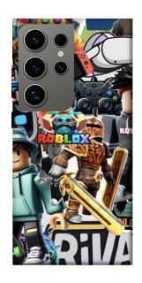 Чохол на Samsung Galaxy S24 Ultra Roblox collage ver.1 фото 1 з 1