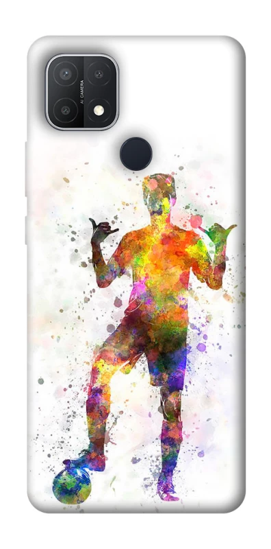 Чохол на Oppo A15s / A15 Football Player v3 фото 1 з 1