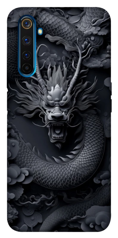 Чехол на Realme 6 Pro black dragon фото 1 из 1