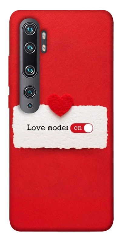 Чехол на Xiaomi Mi Note 10 / Note 10 Pro / Mi CC9 Pro Love Mode ON фото 1 из 1