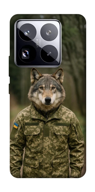 Чохол на Xiaomi 15 Pro Вовк захисник фото 1 з 1