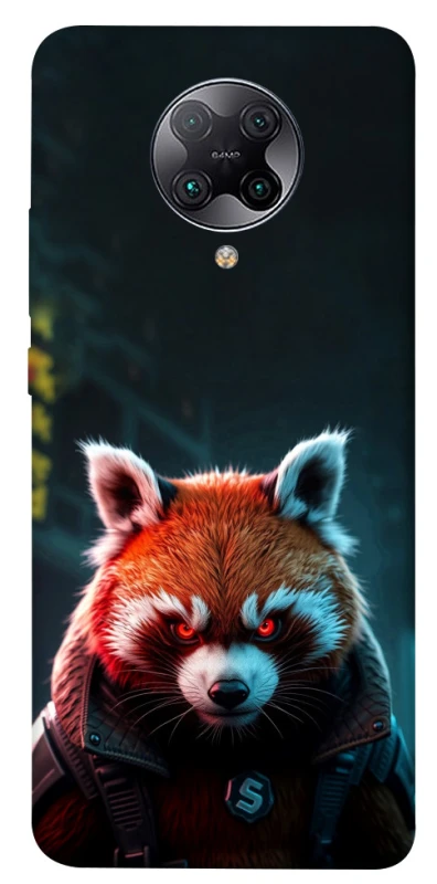 Чохол на Xiaomi Redmi K30 Pro / Poco F2 Pro Cyber Red Panda фото 1 з 1