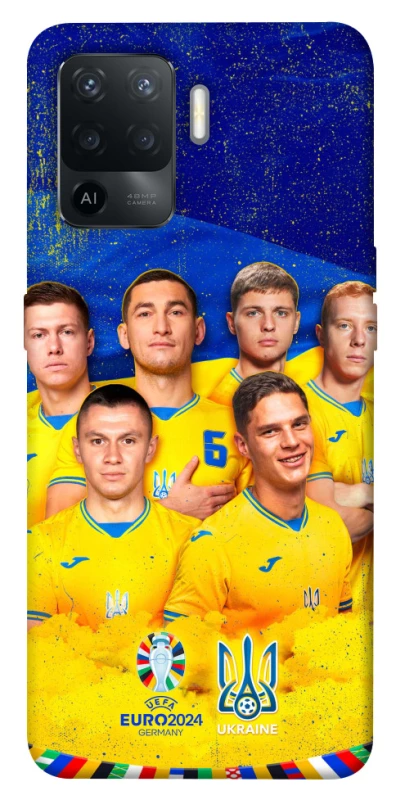 Чехол на Oppo Reno 5 Lite Сбоная Украины v2 фото 1 из 1