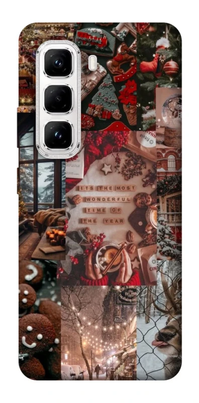 Чохол на Infinix Hot 50 Pro Christmas spirit ver.3 фото 1 з 1