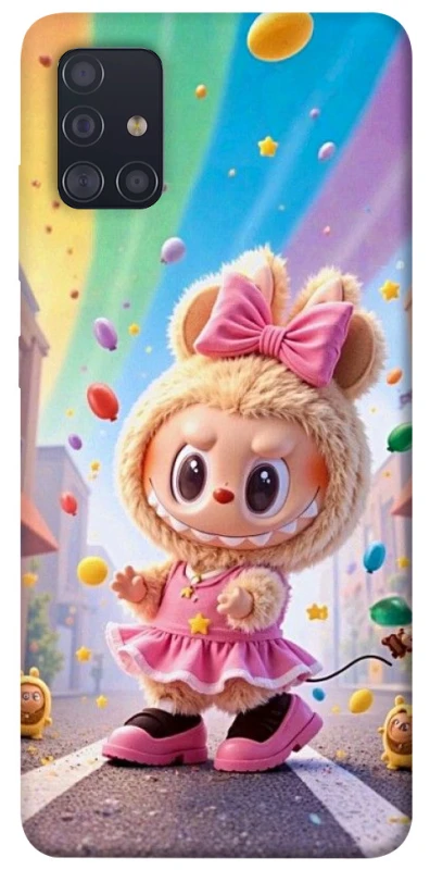 Чохол на Samsung Galaxy A51 Labubu rainbow фото 1 з 1
