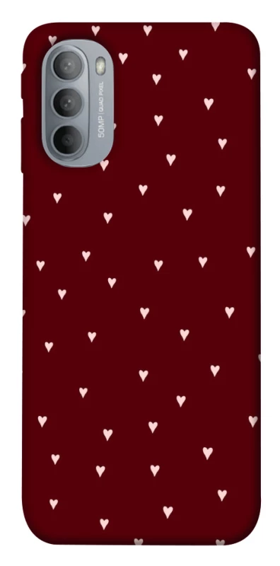 Чехол на Motorola Moto G31 Smal hearts фото 1 из 1