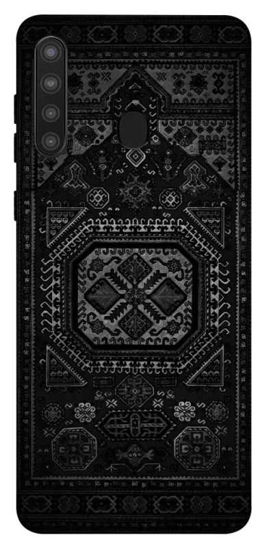 Чехол на Samsung Galaxy A21 Черный ковер фото 1 из 1