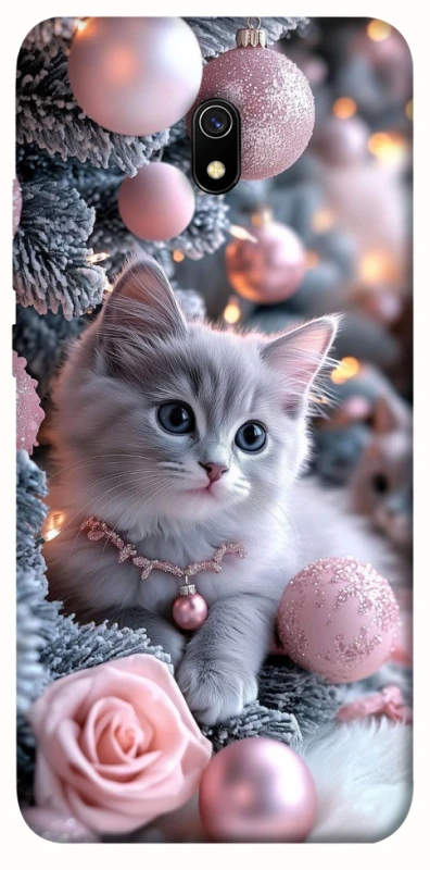 Чехол на Xiaomi Redmi 8a Christmas Kitty фото 1 из 1