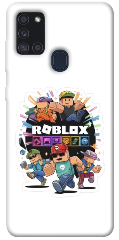 Чохол на Samsung Galaxy A21s Roblox logo ver.3 фото 1 з 1