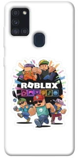 Чехол на Samsung Galaxy A21s Roblox logo ver.3 фото 1 из 1