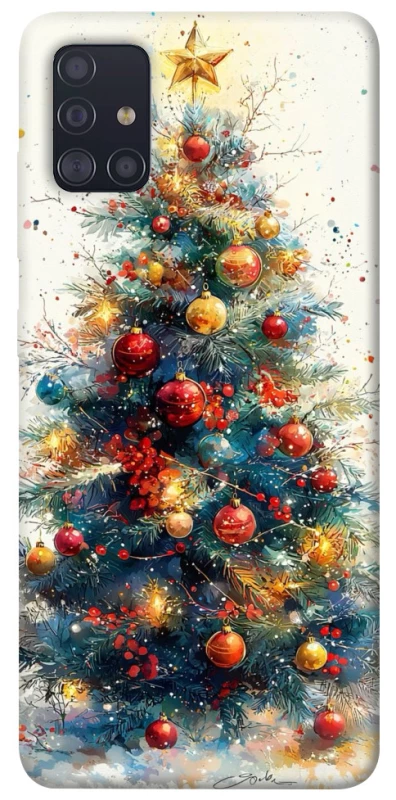 Чехол на Samsung Galaxy A51 Новогодний v36 фото 1 из 1