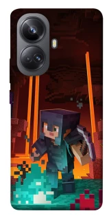 Чехол на Realme 10 Pro+ Minecraft game adventure фото 1 из 1