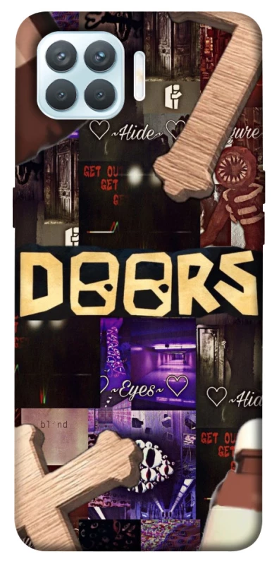 Чохол на Oppo F17 Pro Roblox doors dark mode фото 1 з 1