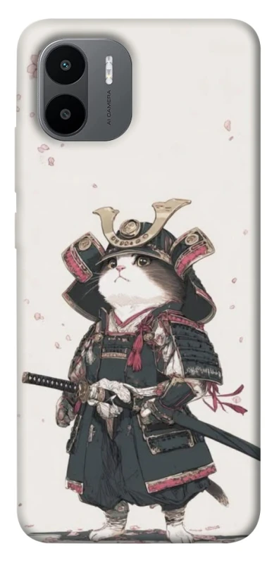 Чохол на Xiaomi Redmi A1+ / Poco C50 / A2+ Samurai Cat Warrior фото 1 з 1