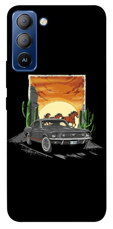 Чехол на TECNO Pop 5 LTE Mustang ver.3 фото 1 из 1