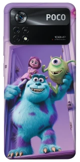 Чохол на Xiaomi Poco X4 Pro 5G Monsters friends фото 1 з 1