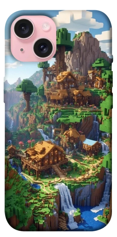Чохол на Apple iPhone 15 (6.1") Minecraft universe фото 1 з 1