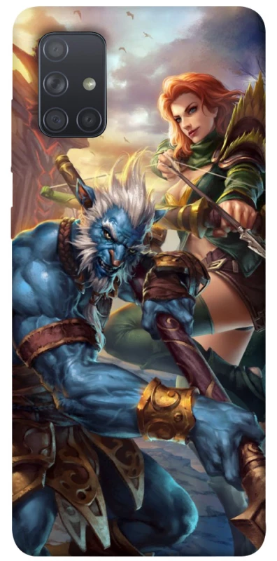 Чохол на Samsung Galaxy A71 Dota heroes фото 1 з 1