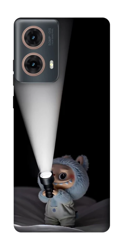 Чохол на Motorola Moto G85 Labubu with flashlight ver.3 фото 1 з 1