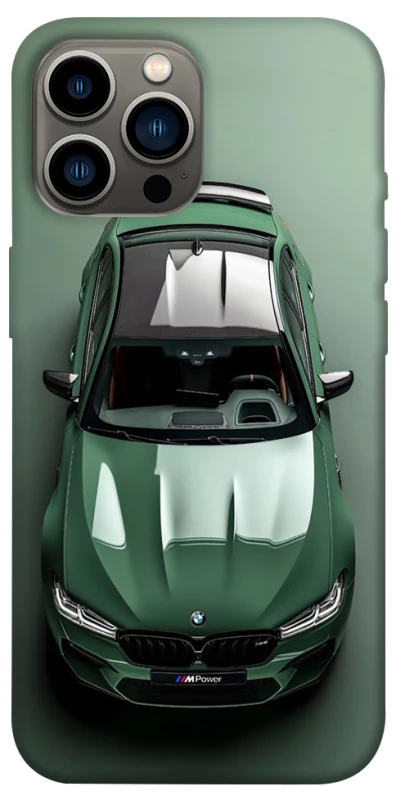Чехол на Apple iPhone 13 Pro Max (6.7") BMW green фото 1 из 1