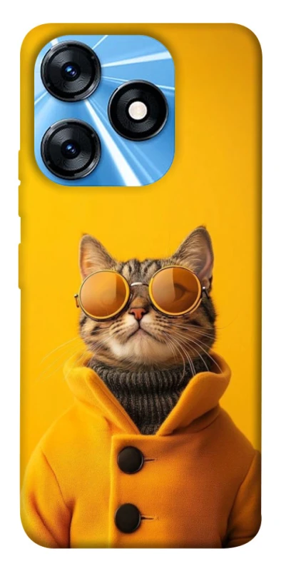 Чехол на TECNO Spark 10 Yellow Glasses фото 1 из 1