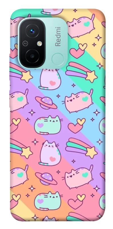 Чохол на Xiaomi Redmi 12C / Poco C55 Cat Cute фото 1 з 1