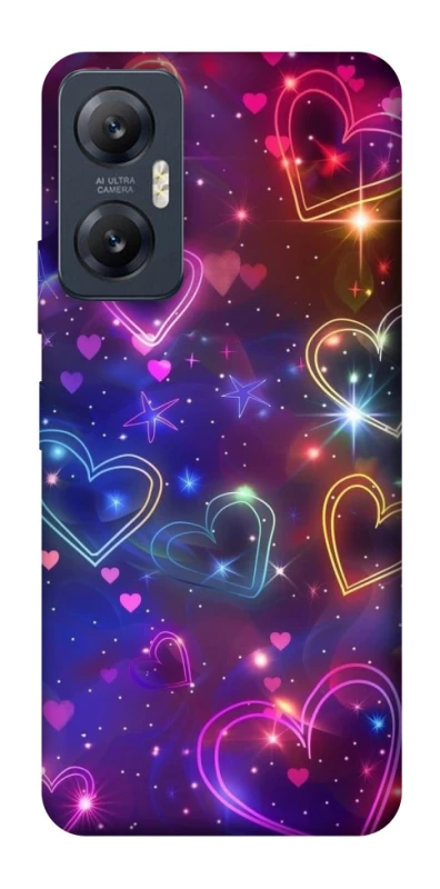 Чохол на Infinix Hot 20 5G Drawn hearts фото 1 Чохол на Infinix Hot 20 5G Drawn hearts фото 1 з 1
