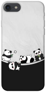 Чохол на Apple iPhone 7 / 8 (4.7") Four pandas фото 1 з 1