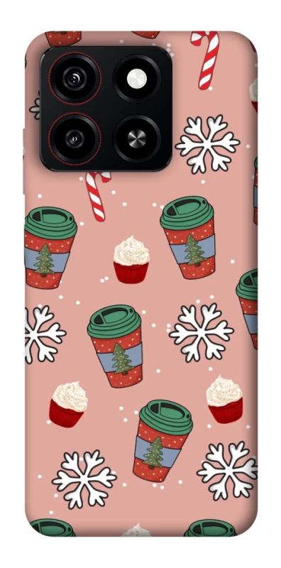 Чехол на ZTE Blade A35 4G Новогодний v38 фото 1 из 1