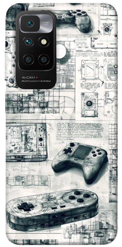 Чохол на Xiaomi Redmi 10 Gamer Zone ver.2 фото 1 з 1
