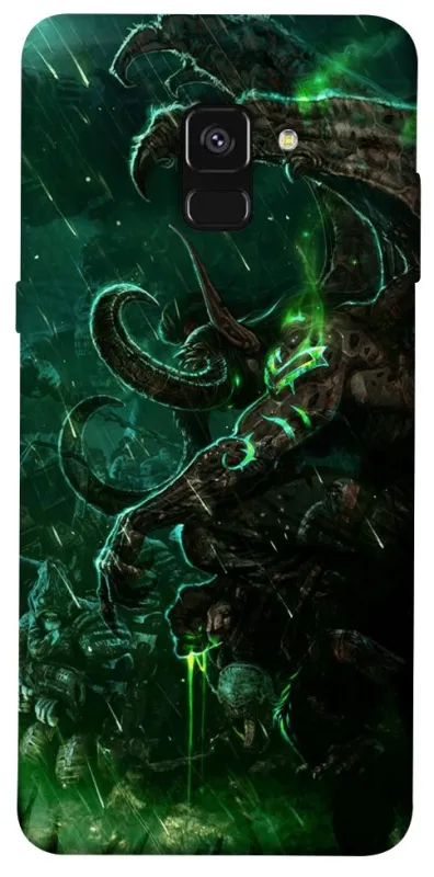 Чехол на Samsung A530 Galaxy A8 (2018) Warcraft Illidan v2 фото 1 из 1
