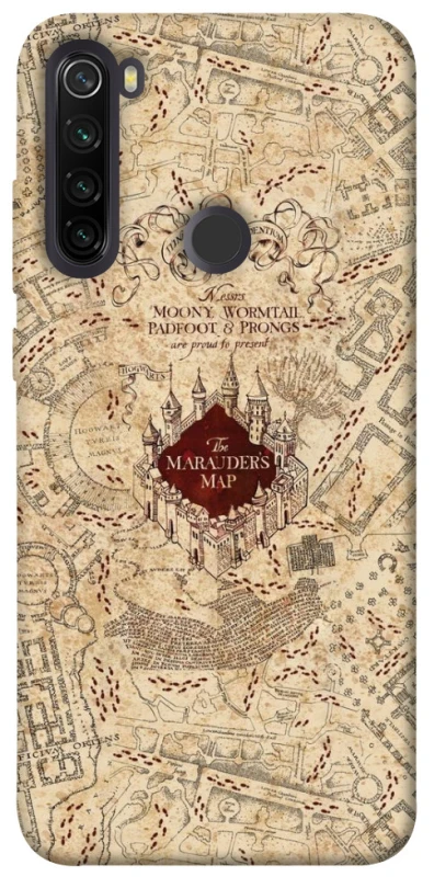 Чохол на Xiaomi Redmi Note 8T Harry Potter Marauder's Map фото 1 з 1