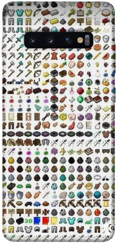 Чохол на Samsung Galaxy S10+ Minecraft v2 фото 1 з 1