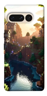 Чехол на Google Pixel 7 Pro Minecraft sunset фото 1 из 1