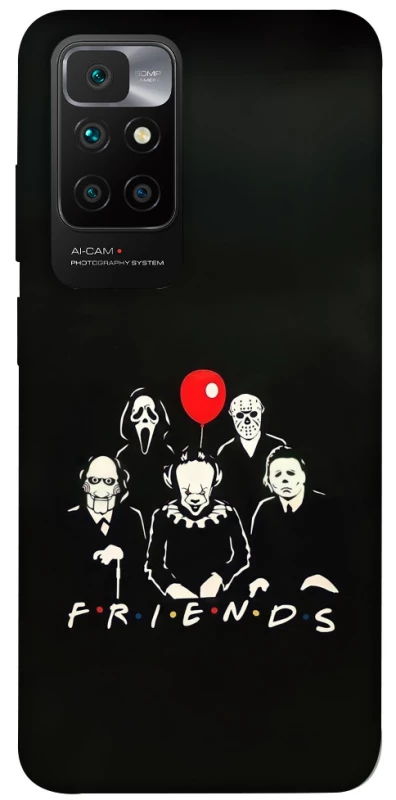 Чехол на Xiaomi Redmi 10 Horror Friends фото 1 из 1