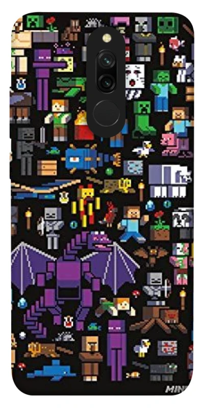 Чохол на Xiaomi Redmi 8 Minecraft v5 фото 1 з 1