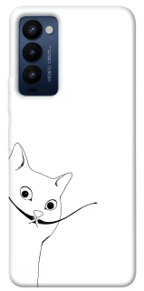 Чехол на TECNO Camon 18 Кот Дали фото 1 из 1