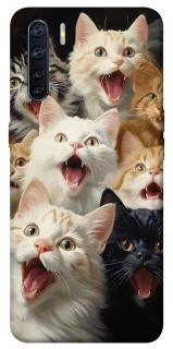 Чохол на Oppo A91 Коти фото 1 з 1