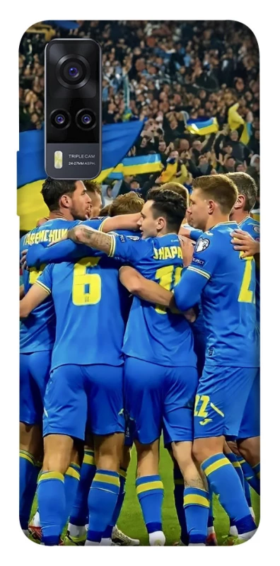 Чехол на Vivo Y31 Сборная Украины v3 фото 1 из 1